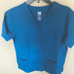 Navy Scrub Top